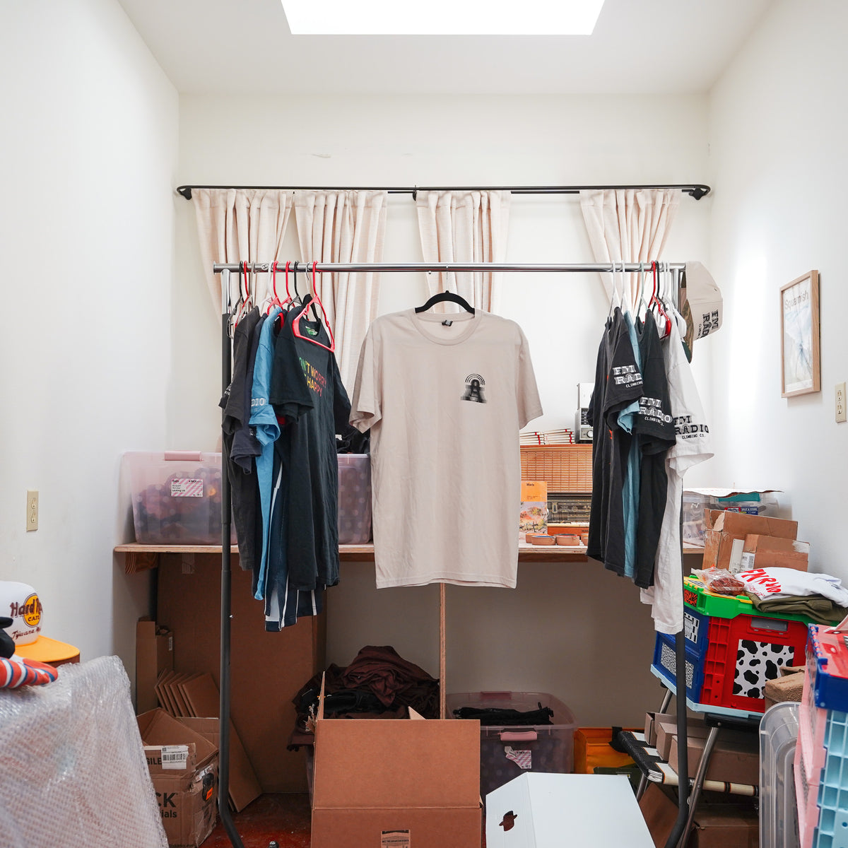 Bone and Orange Shirt