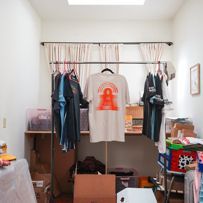 Bone and Orange Shirt
